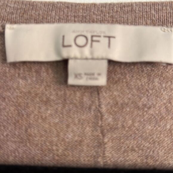 STAPLE PIECE! Ann Taylor LOFT long sleeve oversized sweater - Picture 2 of 3